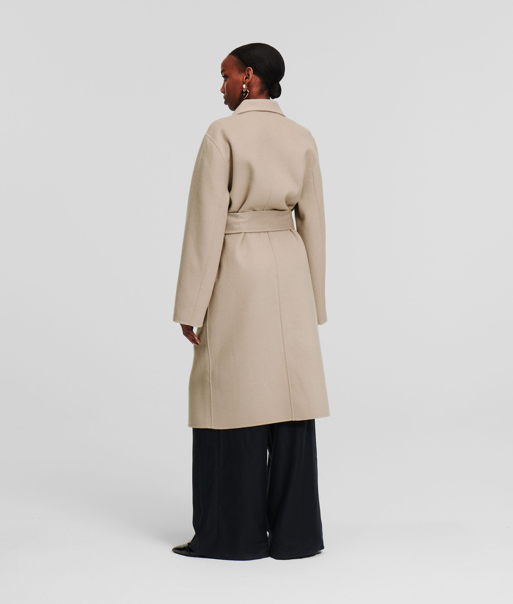 (image for) Customizable Soft double-face wool coat